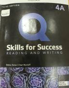 كتاب Q skills for success reading and writing 4 ,  مستخدم , ريال 90